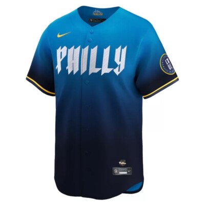 Trea Turner Philadelphia Phillies Nike Blue City Connect Jersey