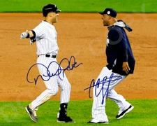 Derek Jeter / CC Sabathia Auto 8x10 Photo Signed New York Yankees Reprint