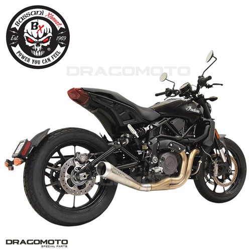 Indian FTR 1200 ABS 2019-2021 Auspuff Bassani Megaphon 8F127SS - Bild 3 von 5