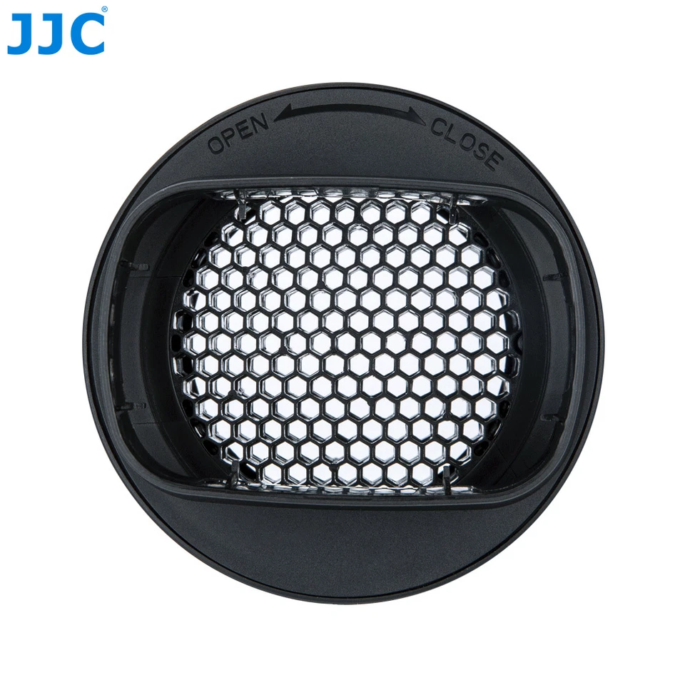 JJC 3-in-1 Stacking Honeycomb Grid Light Modifier for Canon 580EX II 600EX RT - Image 3 of 4
