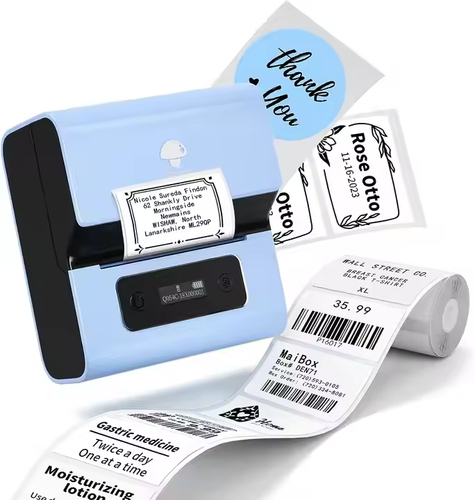 Phomemo M221 80mm Thermal Printer Wireless Label Maker Used for Barcode Sticker - Picture 10 of 10