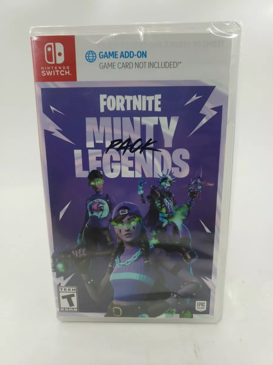 【NEW SEALED】 FORTNITE Minty Legends Pack 【Nintendo Switch GAME ADD-ON 】