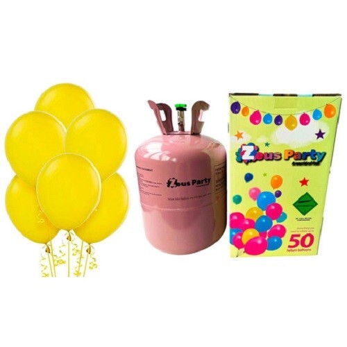 KIT BOMBOLA GAS ELIO per 50 palloncini a scelta COMPRESI Festa Compleanno Cuori - Foto 16 di 20