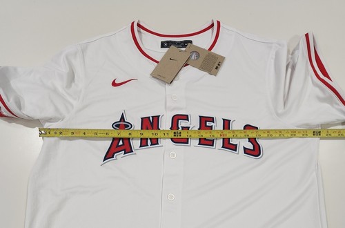 ANGELS|Nike Dri-Fit Men's Limited Blank Home Jersey|Size XL|Authentic MLB w/Tags - Picture 5 of 7