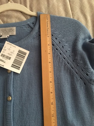 Casual Corner Annex Petite S Strickjacke blau - Bild 7 von 8