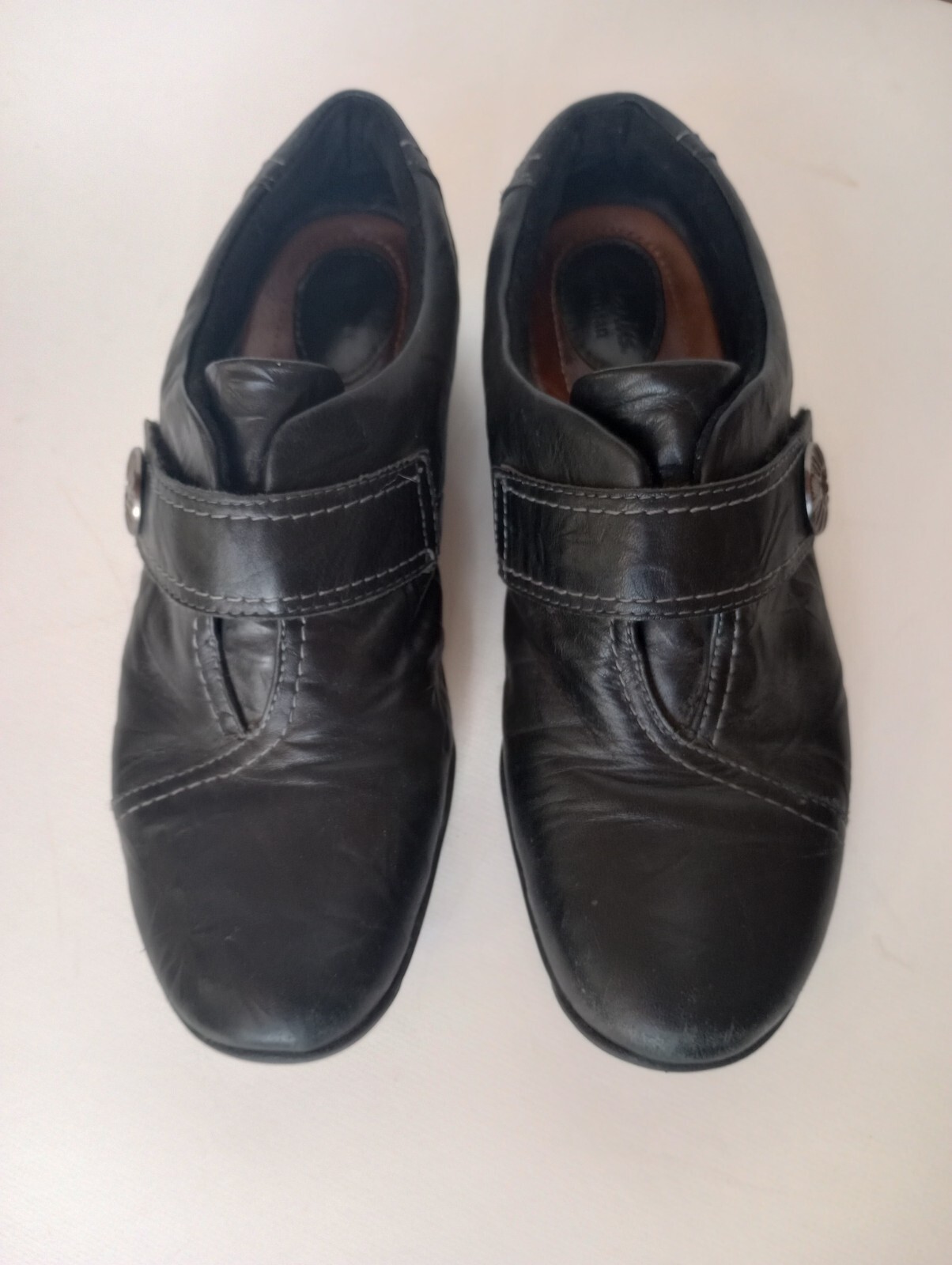 clarks womens leather shoes
