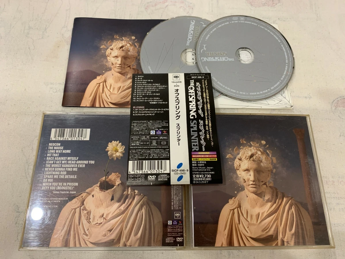The Offspring - Splinter Japan CD+DVD OBI (SICP 498-9)