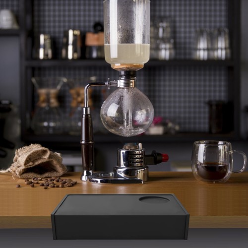 Coffee Tamper Mat Silicone Espresso Tamping Mat with Corner Edge Support Pad - Picture 8 of 10