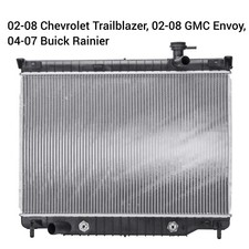 TYC Radiator 2458 02-08 Chevrolet Trailblazer, GMC Envoy, 04-07 Buick Rainier