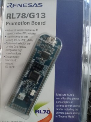 Renesas YRPBRL78G13 Promotion Board for RL78/G13