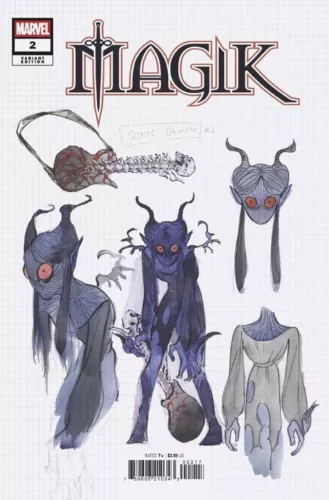 Magik #2 1:10 Peach Momoko Design Variant Cover 2/12 Marvel Comics