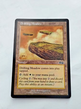 MTG Drifting Meadow Urza's Saga Regular Common - Bit of Edge Wear - See Pics