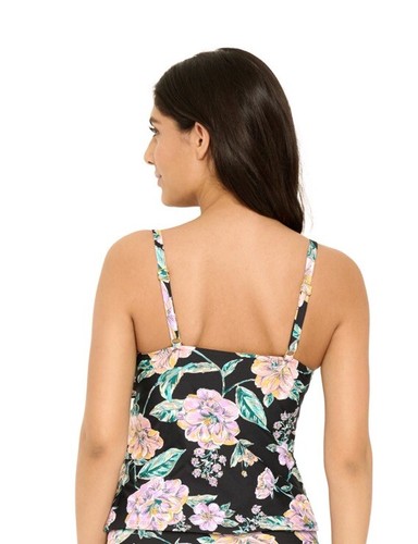 Freshwater Swim Tankini Top Women's Size XXL NWT Swimsuit Beach NEW Floral - Picture 2 of 8