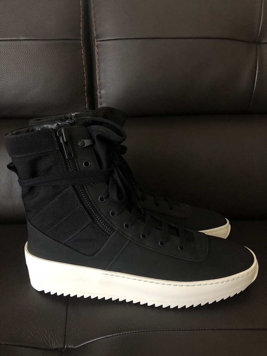 Fear of god military sneaker black cheap