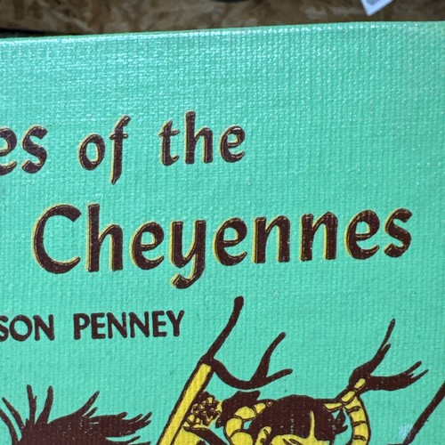 VTG Tales of the Cheyennes Penney Grace Jackson 1953 HC Ex Library Green Version - Foto 5 di 16