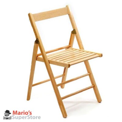 sedie pieghevoli in legno naturale campeggio giardino montagna