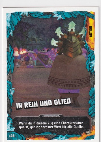 Lego Ninjago Serie 6 Next Level Trading Card Game aus allen 126 Karten aussuchen - Bild 104 von 122