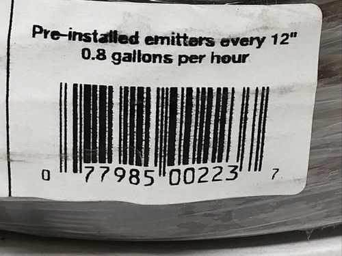 Rain Bird Plastic Drip Irrigation Emitter Tubing 1/4 in. D X 50 ft. L - Picture 3 of 3