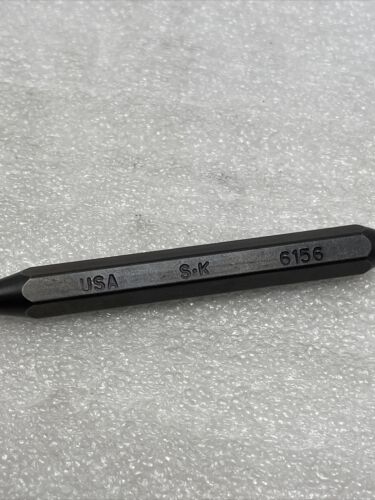 Punzón de pasador de rollo SK Hand Tools 3/16"", 6156, vástago hexagonal, hecho en EE. UU., nuevo - Imagen 3 de 6
