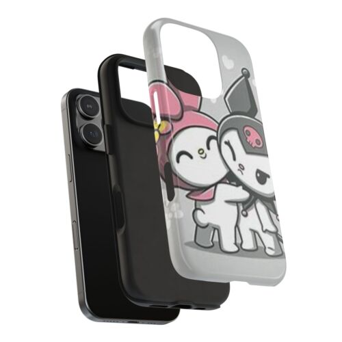 Tough my melody and kuromi Phone Case - Picture 8 of 14