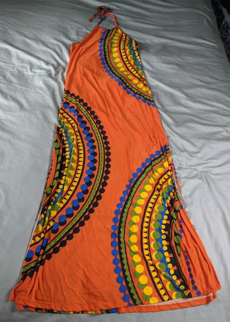 venus strappy maxi dress