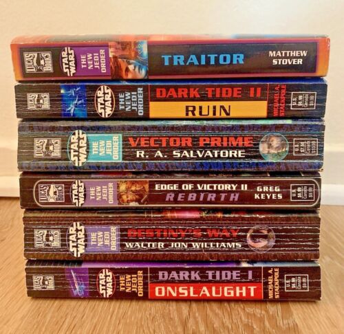 Lot of 30 Star Wars Paperback Books Young Jedi Knights New Jedi Order - Foto 9 di 11