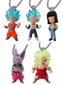 Bandai Dragon Ball Keychain Figure Super DBZ UDM Best 25 SSGSS Goku Set 5 pcs 4549660245674 | eBay