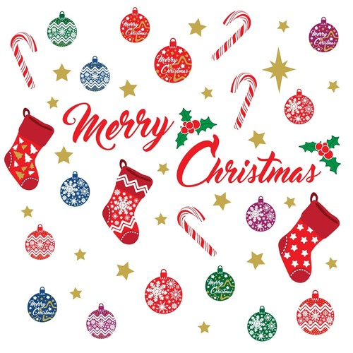 Christmas Decorations Clearance for Home, Indoor, Wall Stickers " Merry Chris... - Picture 4 of 7