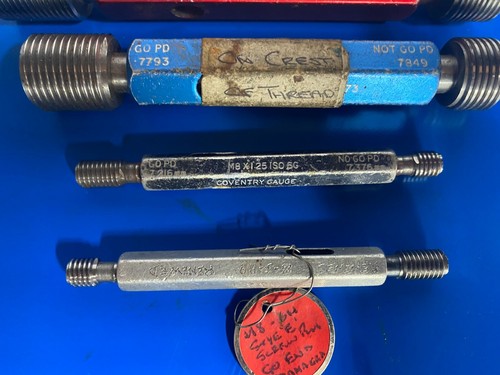JOB LOT OF VARIOUS THREAD PLUG GAGE GAUGES - Picture 7 of 12