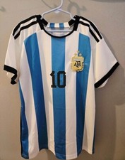 Kids Uniforms Messi Number 10 Football Soccer Jersey
