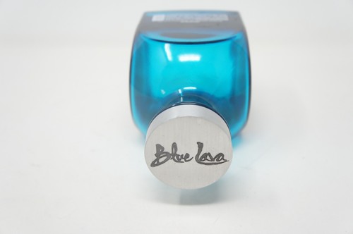 Blue Lava Tequila Joven Bottle Empty Rare, With Metal Cup 750 ml - Picture 3 of 3