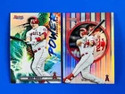 (2) 2019 Bowman’s Best Mike Trout Silver Refractor Insert Cards #99FF-MT & PP-MT