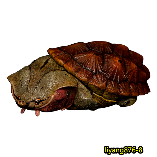 Animal Planet 08 Blind Box Model Matamata Turtle Stink-pot Turtle Collector Toys - Picture 17 of 27