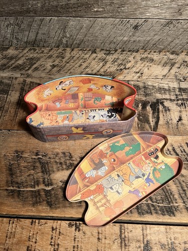 Kinder Blechdose Arche Noah Tier Form wie Boot " - Bild 7 von 10