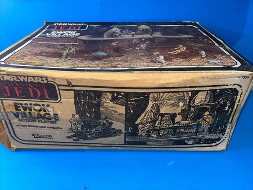Vintage Star Wars ROTJ Ewok Village Playset With Box - Picture 5 of 7