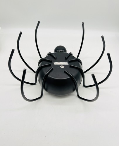 Halloween Araña de Metal Negro Caramelo Cuenco Plato Cuenco Espeluznante Decoración Grande - Imagen 6 de 9