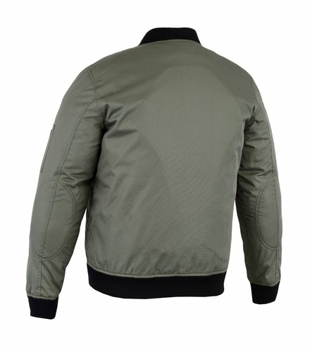 RKS Mens Motorcycle Motorbike Waterproof Jacket Bomber CE Armored Flight Scooter - Picture 4 of 8