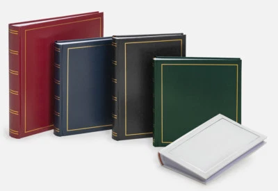 4 x Jumbo Fotoalben 30x30 Fotoalbum Buchalbum Classic weisse Seiten PHOTO-PORST