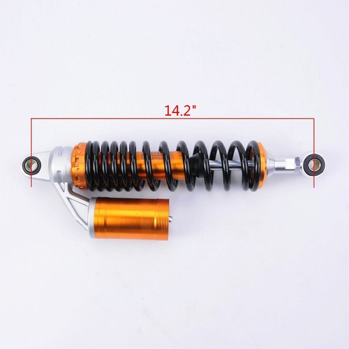 WOO 2 Stück Stoßdämpfer Motorrad Ersatz Runde Enden für Roller ATV 360mm - Bild 7 von 7