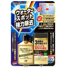 NEW SOFT99 GLASS REFRESH Water-Spot Remover (80ml) Made in Japan