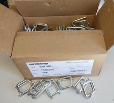 Case of 125 Cordstrap CB 10L Galvanized Buckles - 34mm - 1.1/4" 
