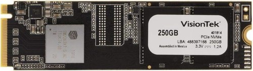 VisionTek PRO XMN 250 GB Solid State Drive - M.2 Internal - PCI Express NVMe (PC - Picture 1 of 2