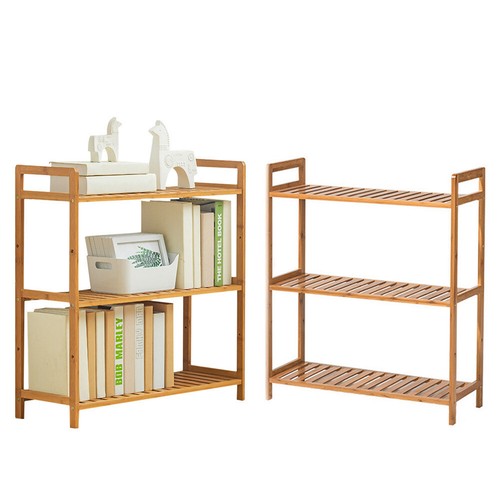 4 Tier Bamboo Kitchen Bathroom Laundry Shelf BookShelf Storage Rack Shop Display - Picture 7 of 27