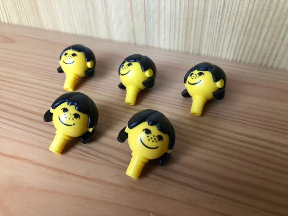 Lego 5x Homemaker Figure Head Kopf mit Haaren 685px3 mit x196 Figur Hair Long - Bild 2 von 4