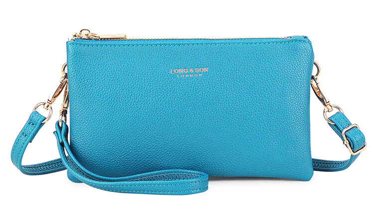 Ladies Small Clutch Bag Large Purse Card Holder Long Wallet Cross Body Handbag - Picture 557 of 909