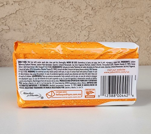 14 pcs LIRIO SOOTHING HONEY OATMEAL SCENT BATH SOAP 150G MADE IN MEXICO - Picture 3 of 4