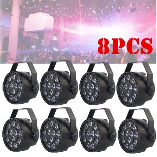 8PCS Stage Spotlight LED DMX RGBW Spotlight Strobe Effect Lamp 7 Channel LED! - Afbeelding 23 van 24