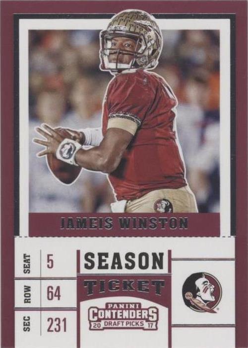 2017 Panini Contenders Draft Picks Jameis Winston #45 - 1 of 2