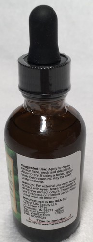 Tree of Life - 2 oz Dropper Bottle - Hyaluronic Acid Serum - Anti Aging New! - Picture 3 of 3