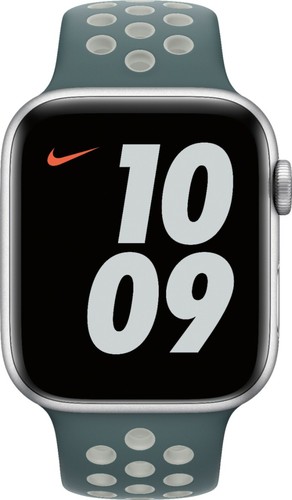 NEUF Nike 44 mm Sport Band Hasta/Argent Léger pour Apple Watch Nike+ MJ6K3AM/A - Photo 3 sur 3